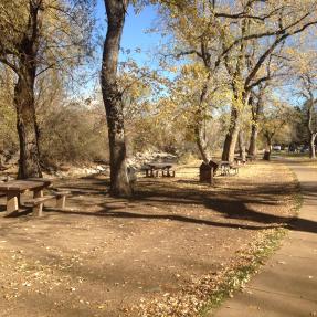 Eben G. Fine Park Stream Bank Restoration Before Photo