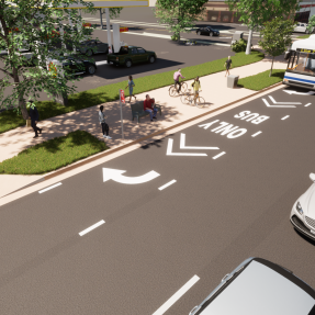 Rendering of 28th Street