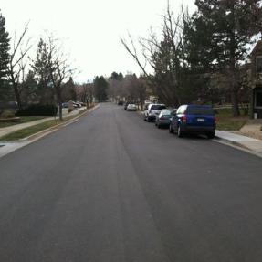 West Moorhead Circle After Pavement Work