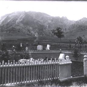 Columbia Cemetery in 1887