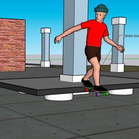 Library underpass skate spot - rendering
