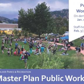 Parks and Recreation Master Plan Update virtual workshop