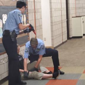 Boulder Police Cadet Program training