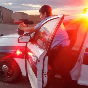 Boulder Police Cadet Program training