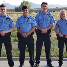 Boulder Police Cadet Program training