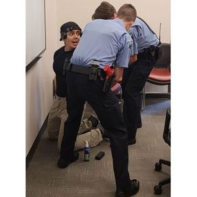 Boulder Police Cadet Program training