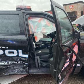 Boulder Police Vehicle Crash