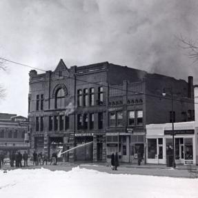 Masonic Temple Fire 1945