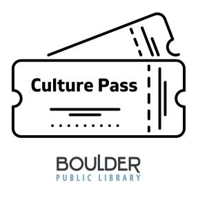 A 2D graphic of a ticket that says Culture Pass.