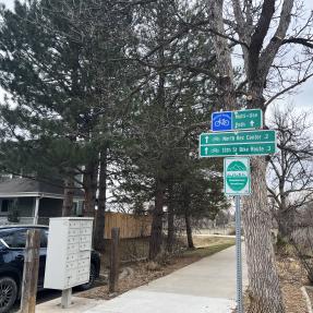 wayfinding signs for greenstreets