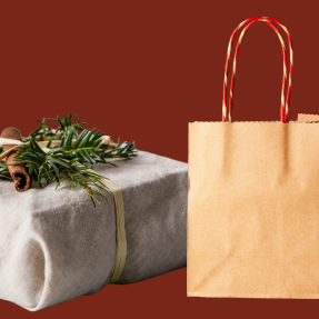 Gifts in reusable packaging