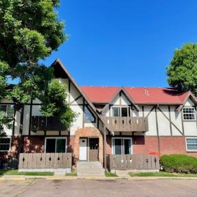 front of building