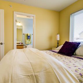 Bedroom with a bed