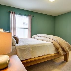 Bedroom with bed view