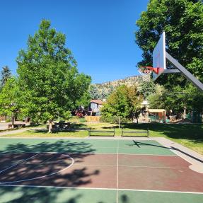 North Boulder Park basketball court