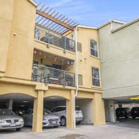 2510 Taft Unit 305 front open garage
