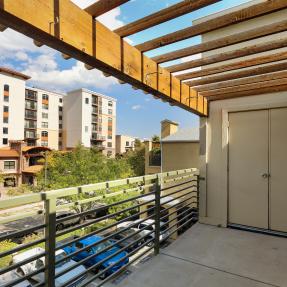 2510 Taft Drive #313 Balcony view looking at homes