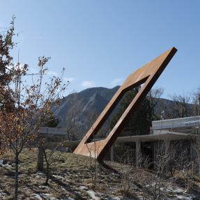 Fifty-five degrees by Adam Kuby