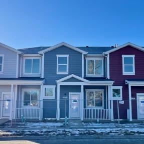 2152-2156 Violet - exterior all 3 homes