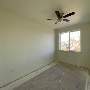 2152-2156 Violet - interior bedroom 1 in progress