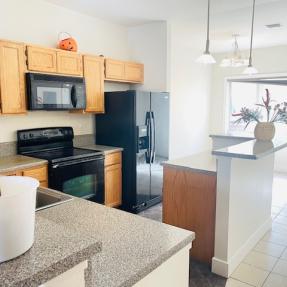 2800 E Aurora Ave #110 Full kitchen view 