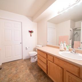 3671 Pinedale St #D Bathroom sink and toilet view