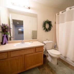 3671 Pinedale St #D Bathroom with tub shower