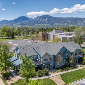 3671 Pinedale St #D View of the homes front and parking spaces