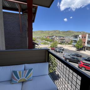 5048 Ralston I-Private balcony with mountain views