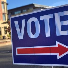 Vote sign