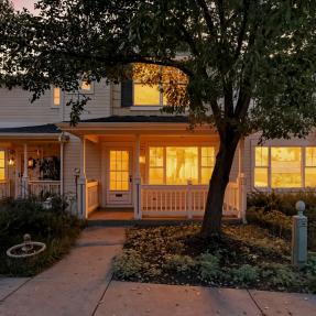 3970 Colorado Ave Boulder - Night view front of house