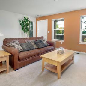 3674 Silverton St Unit C - living room view facing windows