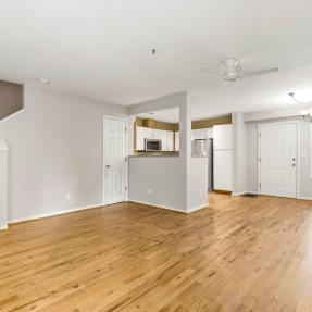 3970 Colorado Ave Boulder - Livingroom space with view of kitchen