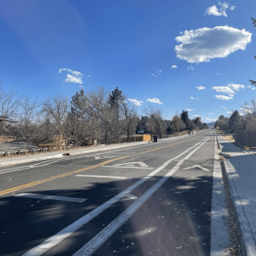 speed bump on 19th street