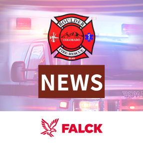 Boulder Fire News announcement