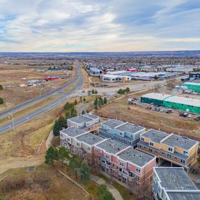 1045 Laramie Blvd Unit F - Outside building view from above