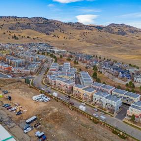 1045 Laramie Blvd Unit F - view of outside neighborhood from above