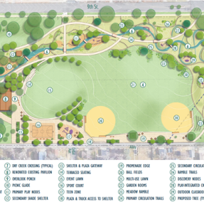 refined diagram of planned improvements