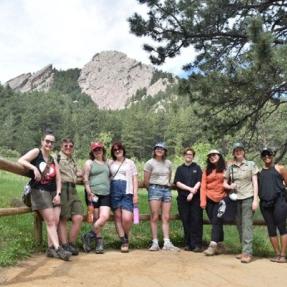 Participants on an Out in Nature program.