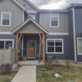 Front of house outside look