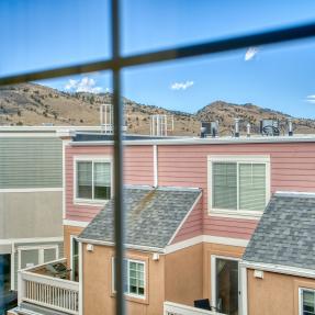 1045 Laramie Unit F inside view from room