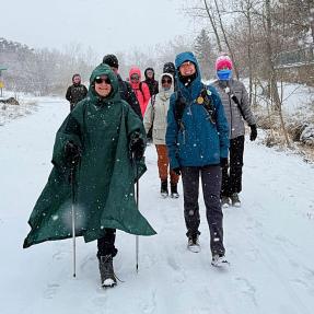 winter walking event