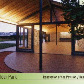 rendering of how the renovated shelter will look