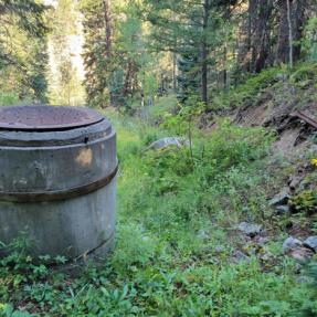 Overview of Siphon 7, view to the Northwest