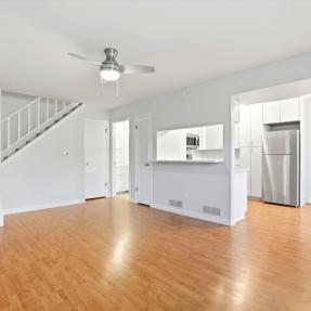 10-3315 Talisman Ct C-living room looking on to kitchen and dining