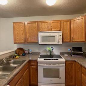 3683 Pinedale Street Unit D stove