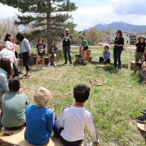 Students at The Habitat and The Nest in Crest View Park