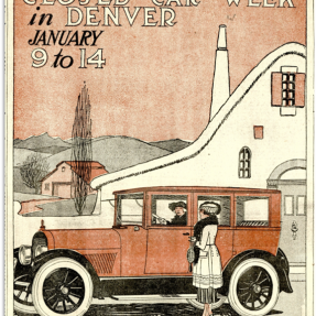 Closed car week advertising in the Rocky Mountain News
