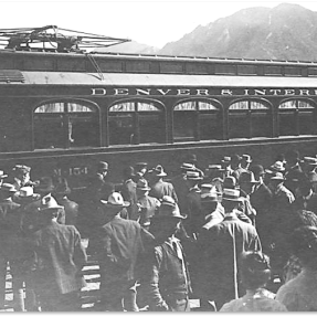 Crowd at Boulder Depot