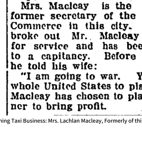 Paterson Six newspaper clipping. 
